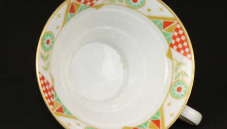 Kafijas pāris, Zeltījums, Porcelāns "Rosenthal Bavaria Madeleine", 20 gs. 20-30tie gadi, Vācija