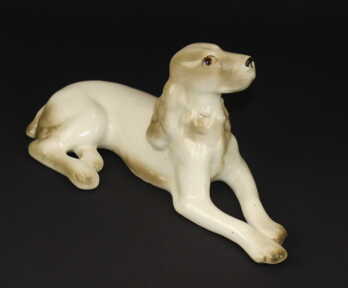 Statuete "Spaniels", Porcelāns, Augstums: 12.5 cm