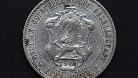 Монета "1 Рупия", Серебро, 1901 год, Германская Восточная Африка