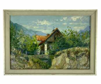 Author - "B. Naumov", Painting (Сarton, Oil), 37.6x26.4 cm