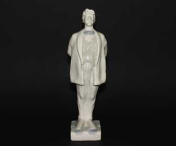 Figurine, Porcelain, Sculpture's work, experimental model, height 24 cm, Riga (Latvia)