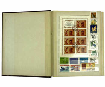 Album with stamps, Different Countries