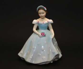 Figurine "Bridesmaid", Porcelain, "Royal Doulton", England