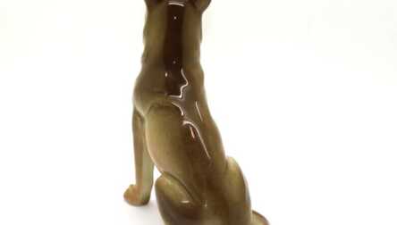 Statuete "Suns", Porcelāns, Augstums: 17.5 cm