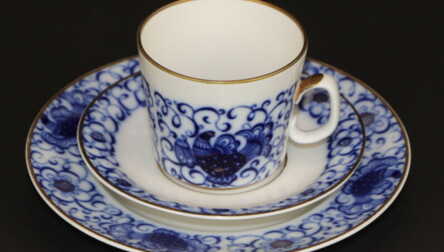 Kafijas trio, Porcelāns, LFZ - Lomonosava porcelāna rūpnīca, PSRS