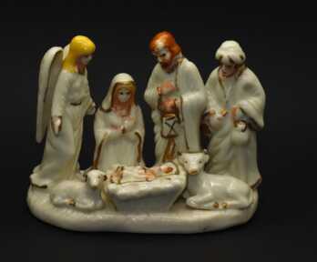 Figurine "The Birth of Christ", Porcelain, Height: 11.5 cm