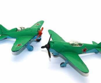 Aircraft models "LA-5", "IL-6", USSR
