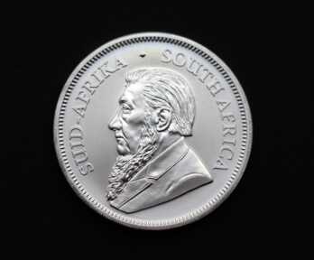 Монета "1 Крюгерранд", Серебро, 999 Проба, 2020 год, ЮАР