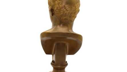 Sculpture / Bust "Napoleon", Metal, Weight: 700 Gr.
