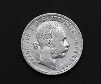 Монета "1 Флорин", Серебро, 1888 год, Австрийская империя