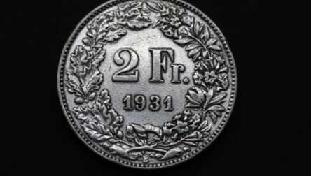 Coin "2 Francs", 1931, Silver, Switzerland