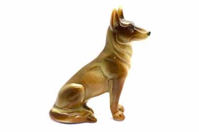 Figurine "Dog", Porcelain, Height: 17.5 cm