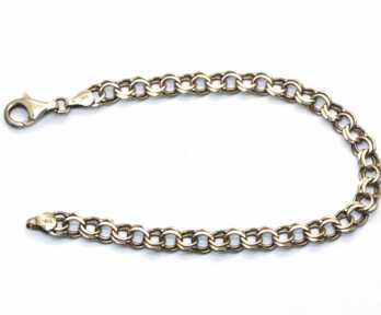Bracelet, Silver, 925 Hallmark, Weight: 12.64 Gr.