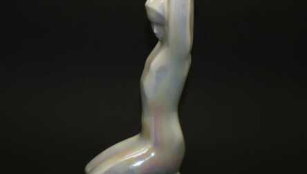 Figurine "Human Child", Porcelain, Riga porcelain factory, Molder - Rimma Pancehovskaya