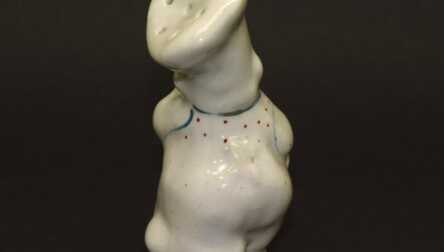 Figurine / Salt-cellar "Cook", Porcelain, Height: 10.5 cm