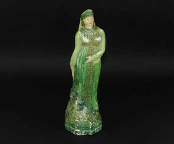 Large figurine "Mistress of the copper mountain", Gypsum, USSR, Height: 41 cm