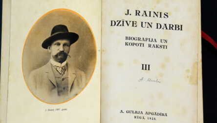 Books (10 pcs.) "Life and Works of J. Rainis. Biography and collected writings", A. Gulbja publishing house, Riga, 1925