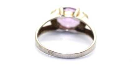  Ring, Silver, 925 Hallmark, Size: 19.00 mm, Weight: 3.38 Gr.