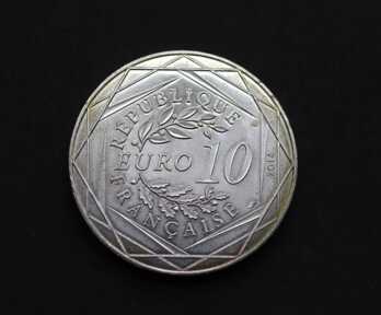 Monēta "10 Eiro", Sudrabs, 2014. gads, Francija