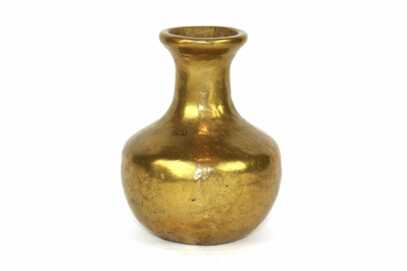 Vase, Bronze, Weight: 782 Gr. Height: 12 cm