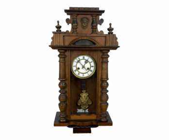 Wall clock, Height: 77 cm, 38x18 cm
