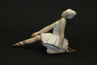 Статуэтка "Балерина", Фарфор, Высота: 11 см