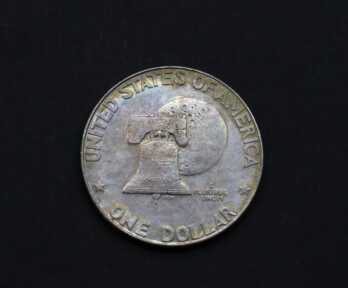 Monēta "1 Dolārs. 200 ASV neatkarības gadi", 1976. gads, ASV