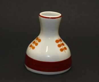 Small vase, Porcelain, Riga porcelain-faience factory, Riga (Latvia), Height: 8 cm