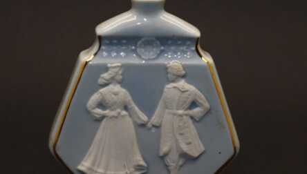 Perfume bottle "Latvia", Shape by Zina Ulste, Porcelain, Riga porcelain factory, Riga (Latvia)