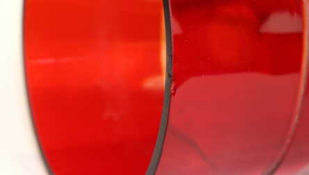 Vāze, Krāsains stikls, Augstums: 27 cm