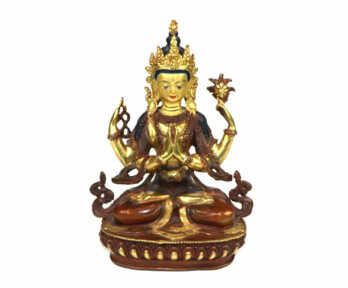 Figurine "Tara", Bronze, India, Weight: 1727 Gr.
