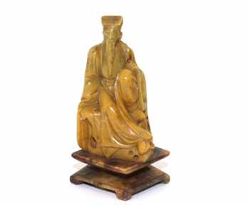 Статуэтка "Китайский монах", Вес: 208.83 Гр.