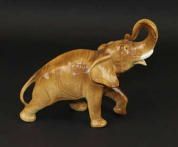Figurine "Elephant", Porcelain, Height: 16 cm