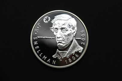 Монета "10 Евро", Серебро, 2006 год, Финляндия 